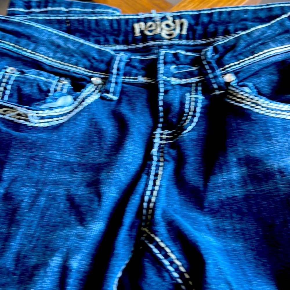 Reign studded pocket skinny jeans size 3